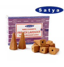 Ароматичні конуси Французька лаванда Satya Back Flow cones FRENCH LAVENDER