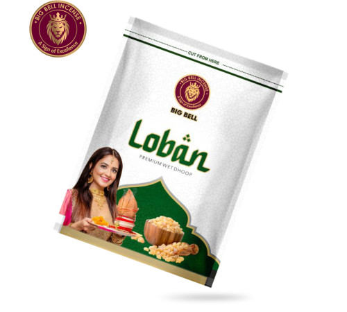 Ароматические палочки Лобан BIG BELL Wet Dhoop Loban