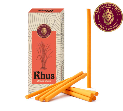 Ароматичні палички Кхус BIG BELL Dhoop Khus