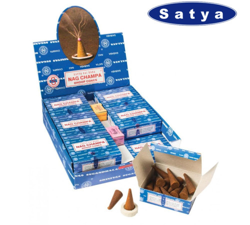 Ароматичні конуси Наг Чампа Satya Nag Champa Cone