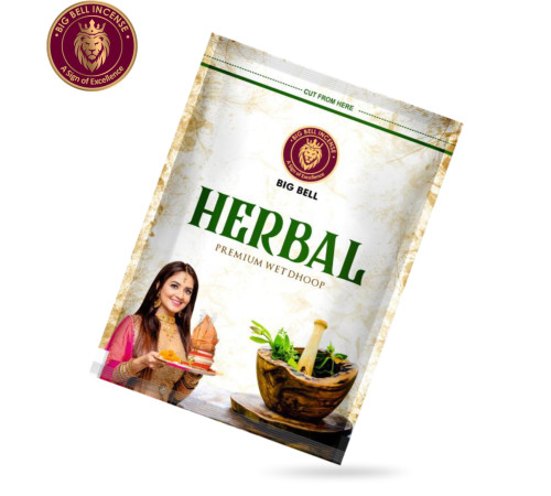 Ароматические палочки Травяной аромат BIG BELL Wet Dhoop Herbal