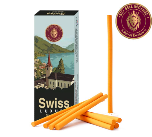 Ароматичні палички Швейцарська розкіш BIG BELL Dhoop Swiss Luxury