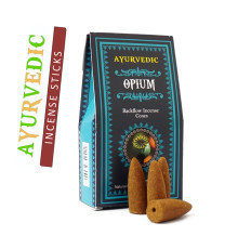 Ароматичні конуси Опіум Ayurvedic BACK FLOW Opium