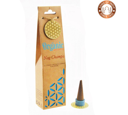 Ароматические конусы Наг Чампа Organic Goodness Nag Champa