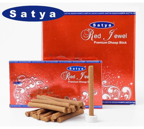 Ароматичні палички Червона коштовність Satya Red Jewel DHOOP