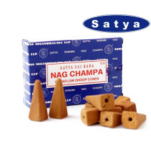 Ароматичні конуси Наг Чампа Satya Back Flow cones NAG CHAMPA