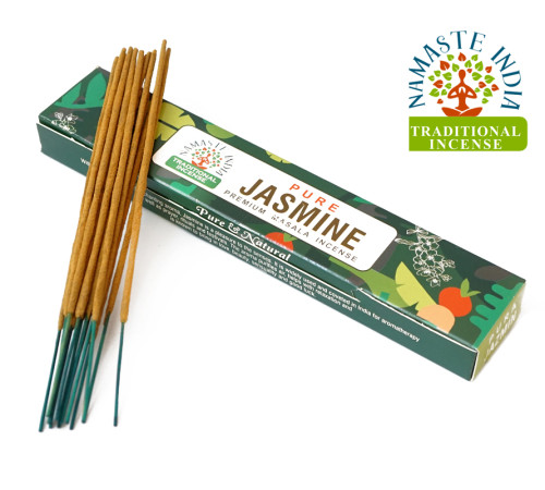 Ароматичні палички Жасмин Namaste India Pure Jasmine
