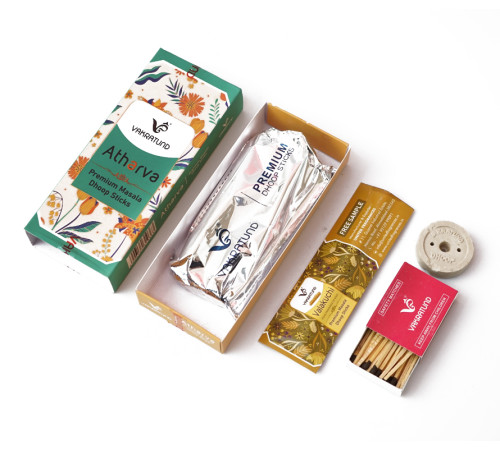 Ароматичні палички Атхарва UNITED FRAGRANCE Atharva Masala Dhoop