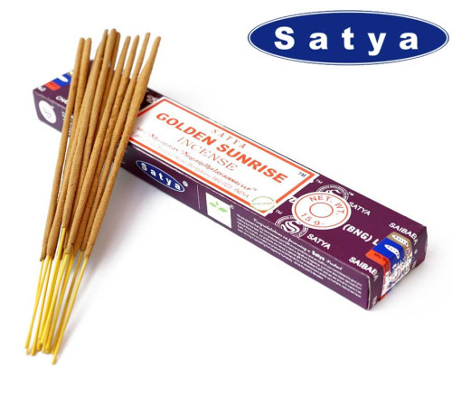 Ароматичні палички Золотий схід Satya Golden Sunrise