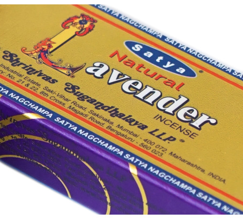 Ароматичні палички Натуральна лаванда Satya Natural Lavender
