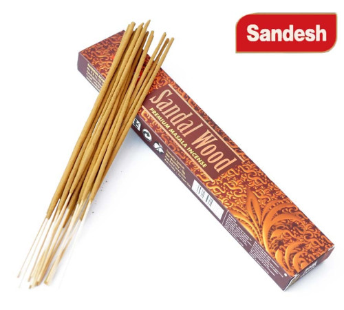 Ароматичні палички Сандалове дерево Sandesh Sandal Wood