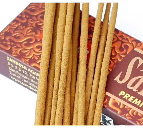Ароматичні палички Сандалове дерево Sandesh Sandal Wood