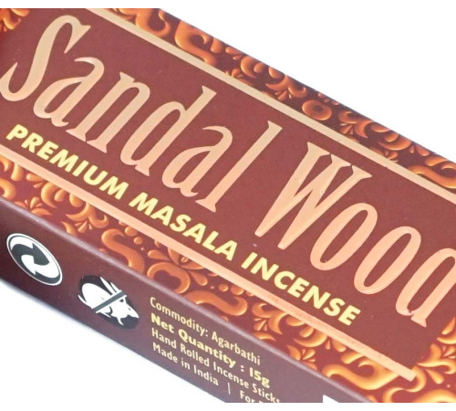 Ароматичні палички Сандалове дерево Sandesh Sandal Wood