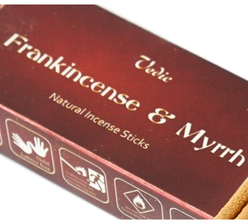 Ароматичні палички Ладан з Міррою Aromatika Vedic Frankincense Myrrh