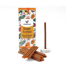 Ароматичні палички Супер Сандал UNITED FRAGRANCE Super Sandal Masala Dhoop