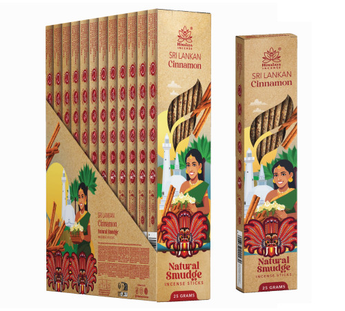 Ароматичні палички Шрі-ланкійська кориця Himalaya Smudge Sri Lankan Cinnamon