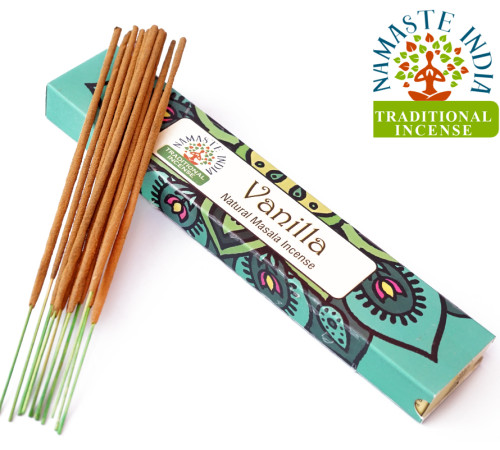 Ароматичні палички Ваніль Namaste India Vanilla