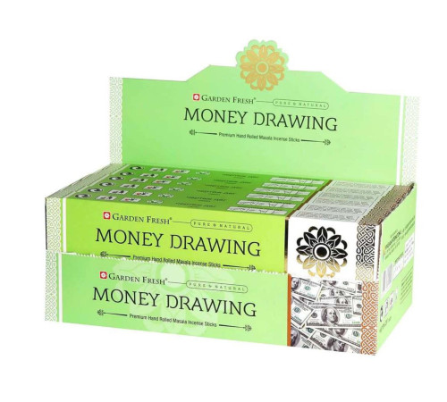 Ароматические палочки Рисование денег Garden Fresh Money Drawing