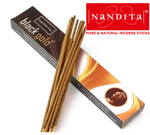 Ароматичні палички Чорне золото Nandita Black Gold