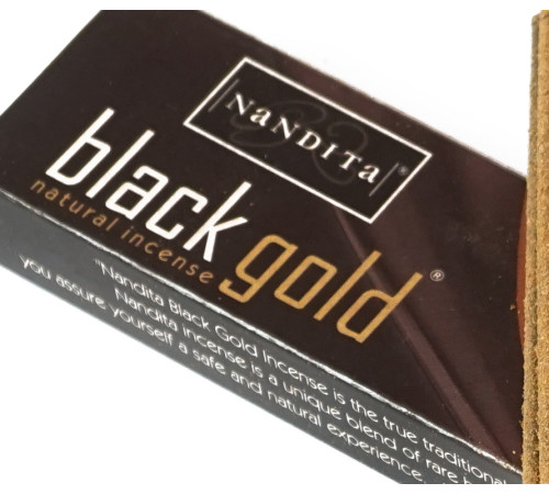 Ароматичні палички Чорне золото Nandita Black Gold