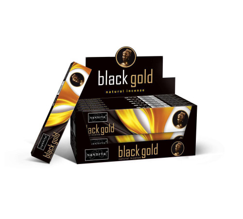 Ароматичні палички Чорне золото Nandita Black Gold