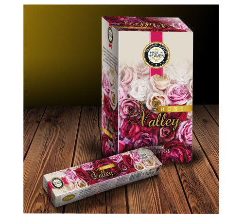 Ароматичні палички Долина троянд Made in Heaven Rose Valley