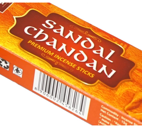 Ароматичні палички Сандал Чандан Nandita Sandal Chandan