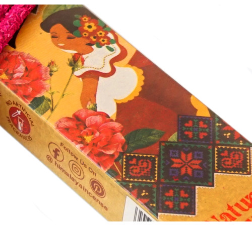 Ароматичні палички Болгарська троянда Himalaya Smudge Bulgarian rose