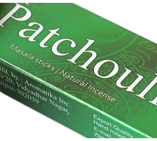 Ароматичні палички Пачулі Aromatika Vedic Patchouli
