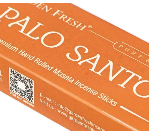 Ароматические палочки Пало Санто Garden Fresh Palo Santo