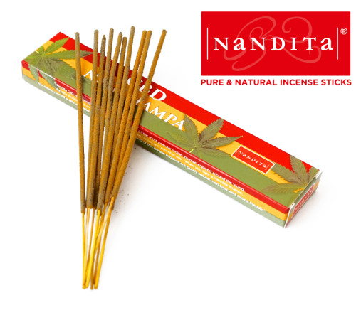 Ароматичні палички Канабіс Наг Чампа Nandita CBD Nag Champa