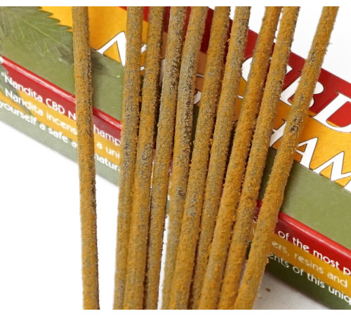 Ароматичні палички Канабіс Наг Чампа Nandita CBD Nag Champa