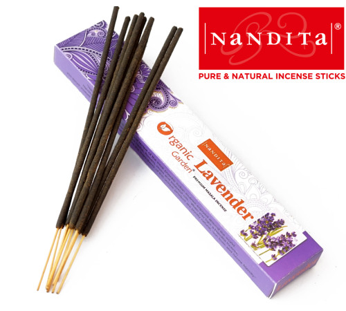 Ароматичні палички Лаванда Nandita Organic Lavender