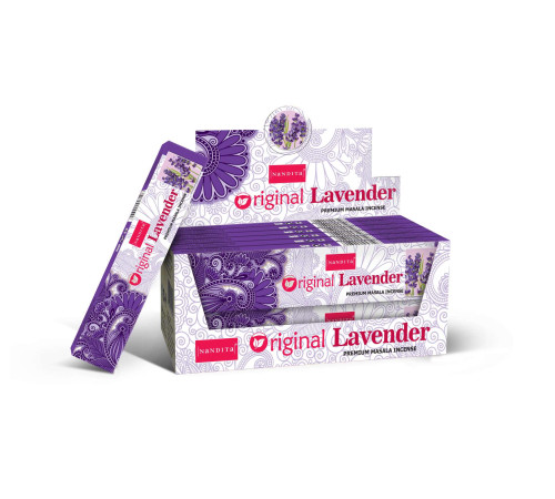 Ароматичні палички Лаванда Nandita Organic Lavender