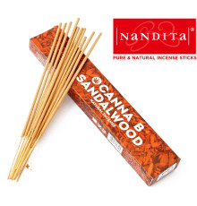 Ароматичні палички Сандал Канабіс Nandita Canna B Sandalwood
