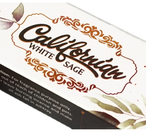 Ароматические палочки Белый шалфей MADE IN HEAVEN California White Sage