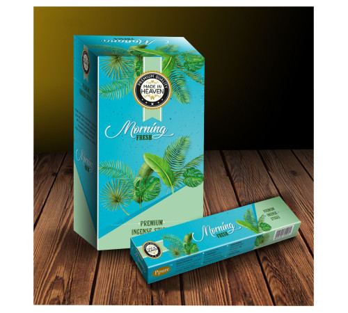 Ароматичні палички Ранкова свіжість MADE IN HEAVEN Morning Fresh