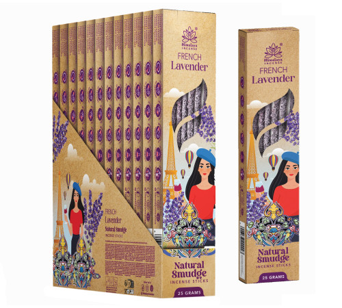 Ароматичні палички Французька лаванда Himalaya Smudge French Lavender