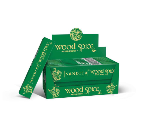 Ароматичні палички Дерев'яні спеції Nandita Wood Spice