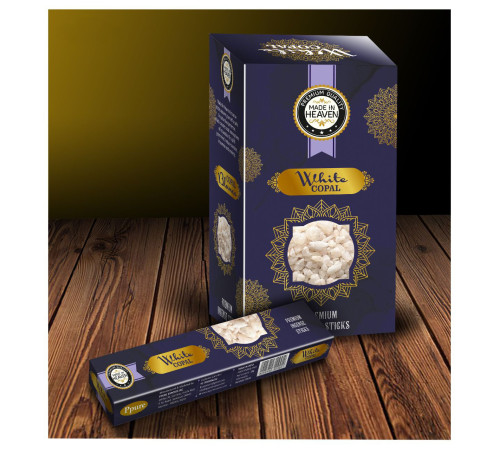 Ароматичні палички Білий Копал MADE IN HEAVEN White Copal