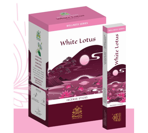 Ароматичні палички Білий лотос Himalaya Wellness White Lotus