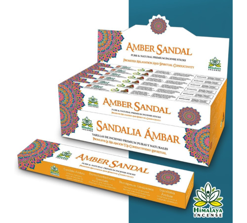 Ароматичні палички Амбер Сандал Himalaya Mandala Amber Sandal