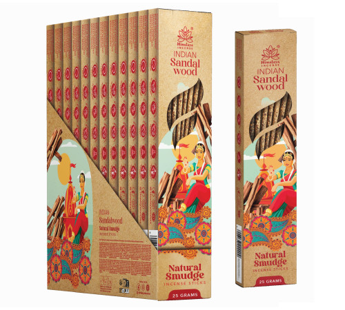 Ароматичні палички Індійський сандал Himalaya Smudge Indian sandalwood