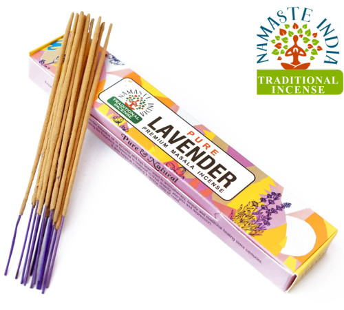 Ароматичні палички Лаванда Namaste India Pure Lavender