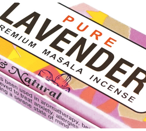 Ароматичні палички Лаванда Namaste India Pure Lavender