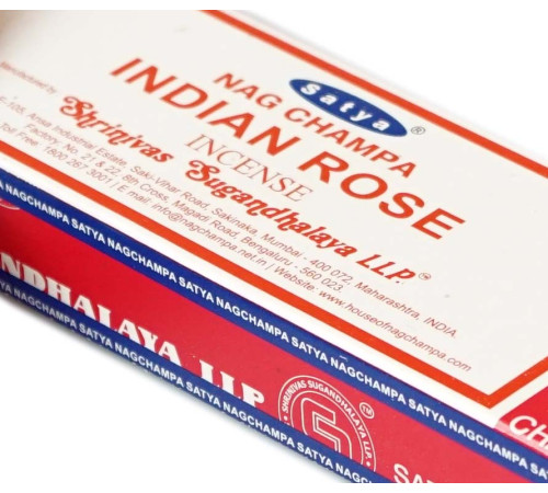 Ароматичні палички Індійська троянда Satya Indian Rose