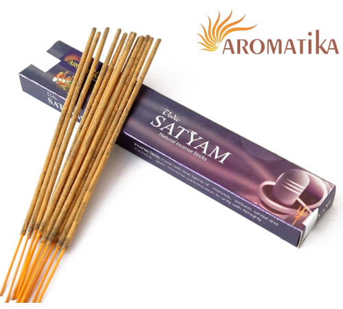 Ароматичні палички Сатьям Aromatika Vedic Satyam