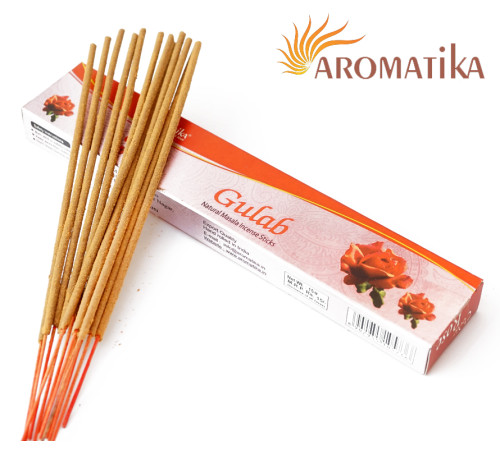 Ароматичні палички Індійська Троянда Aromatika Vedic Gulab