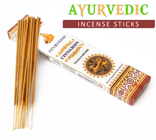 Ароматичні палички Кориця Ayurvedic Cinnamon