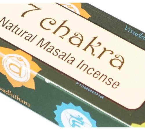 Ароматичні палички Сім чакр Namaste India 7 chakra